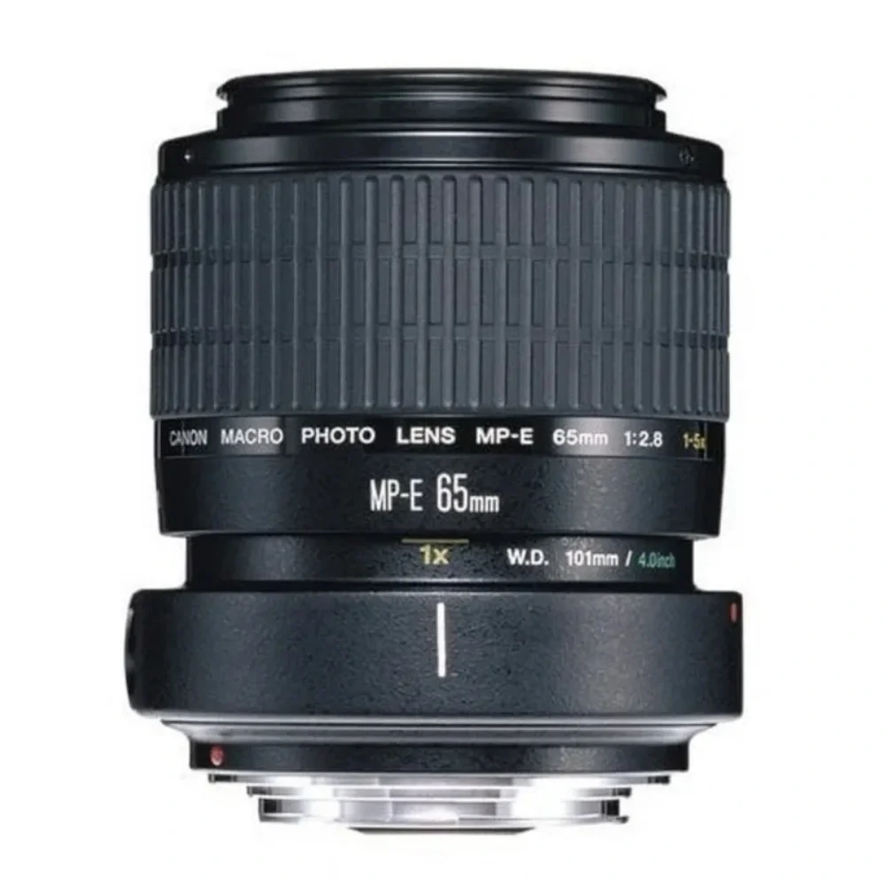 Canon MP-E 65mm f/2.8 1-5X Macro Lens for Canon SLR Cameras